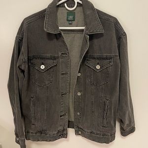 Black denim jacket!